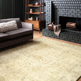 Loloi Rosette Sand / Ivory Rug RUGS - synthetic Loloi