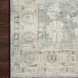 Loloi Rosette Denim / Fog Rug RUGS - synthetic Loloi