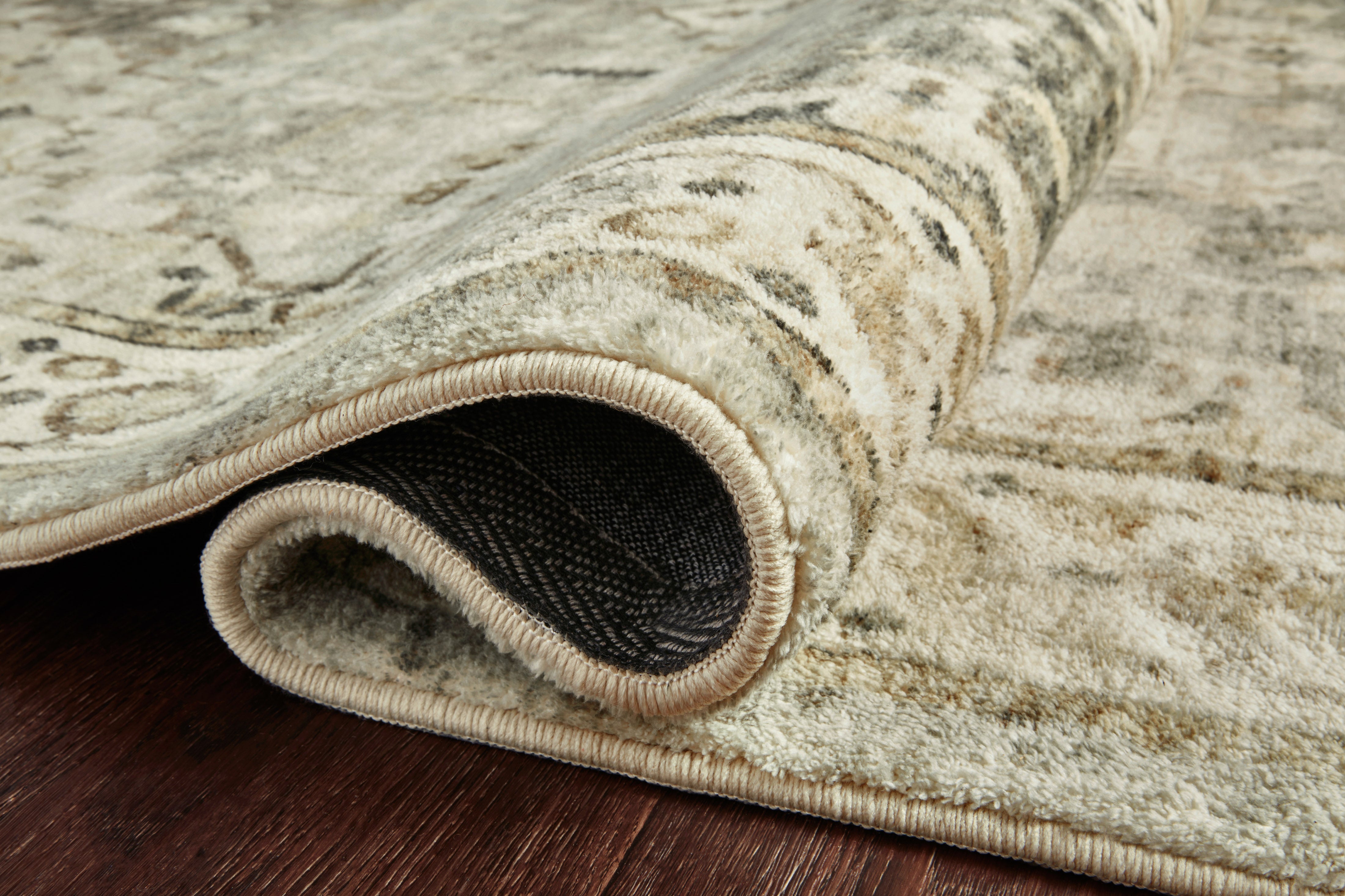 Loloi Rosette Sage / Beige Rug RUGS - synthetic Loloi
