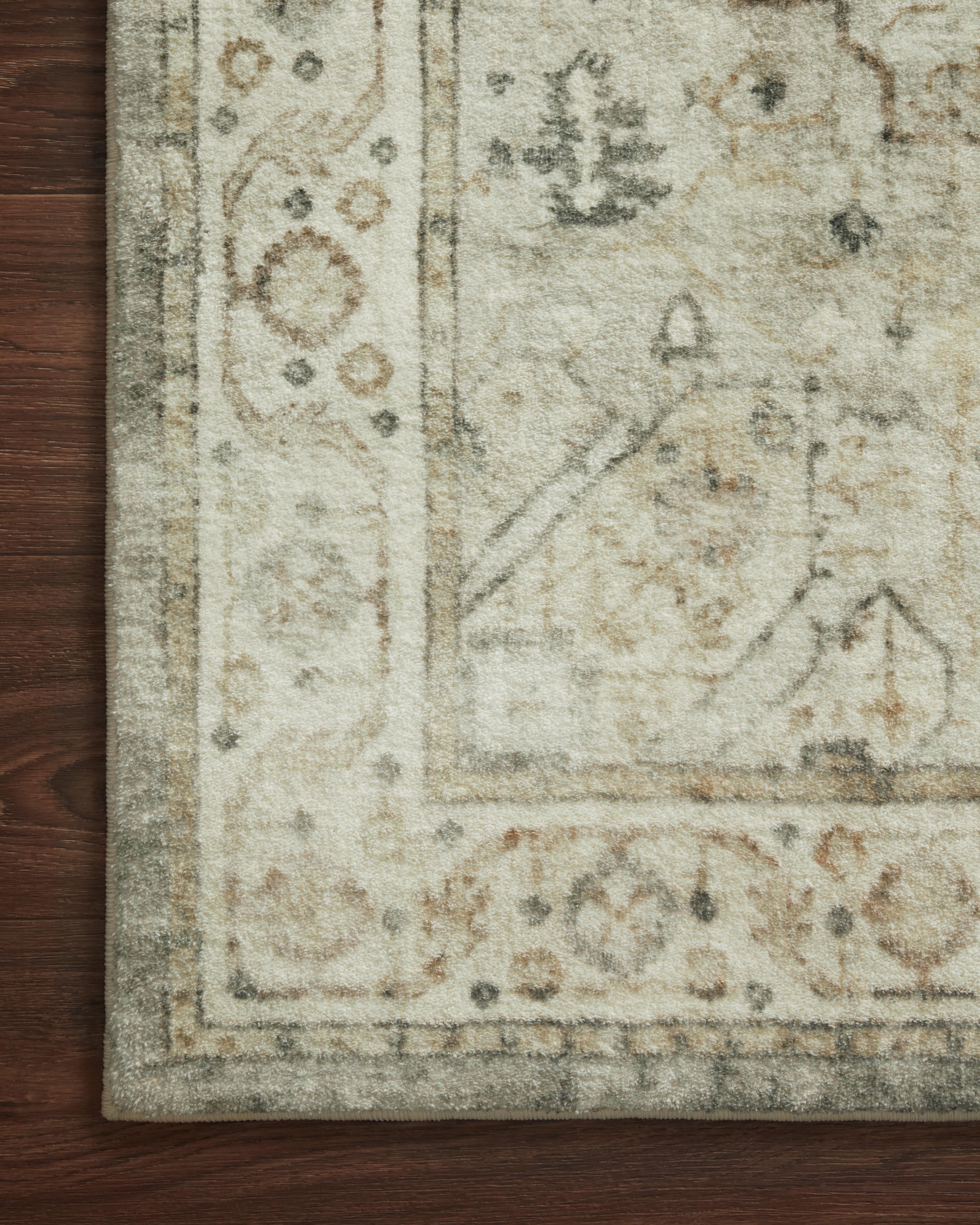 Loloi Rosette Sage / Beige Rug RUGS - synthetic Loloi