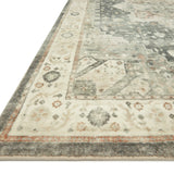 Loloi Rosette Slate / Ivory Rug RUGS - synthetic Loloi