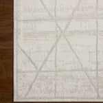 Loloi Roxie Ivory / Graphite Square Rug RUGS - synthetic Loloi