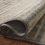 Loloi Roxie Smoke / Natural Rug RUGS - synthetic Loloi