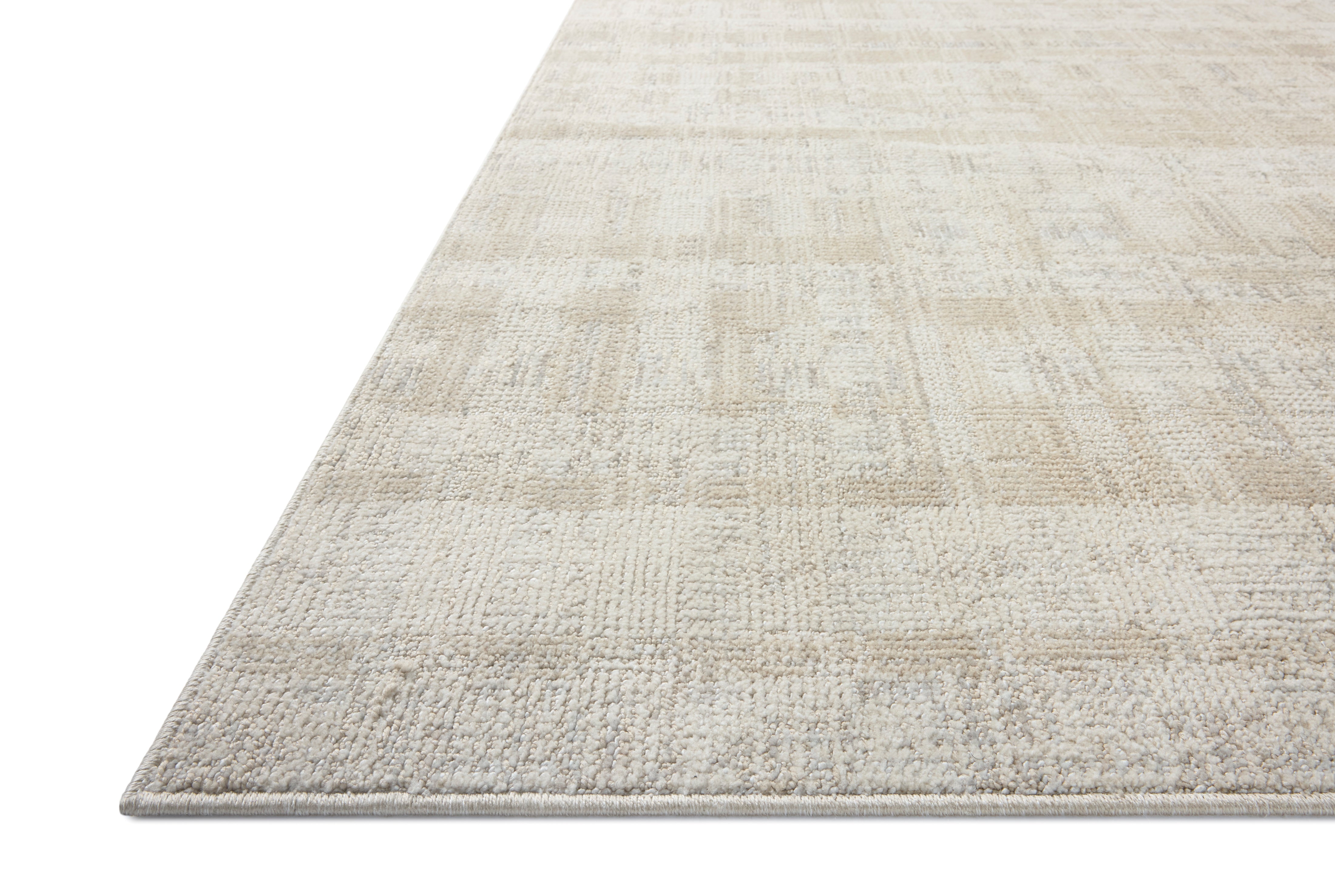 Loloi Roxie Ivory / Natural Rug RUGS - synthetic Loloi 18" x 18"