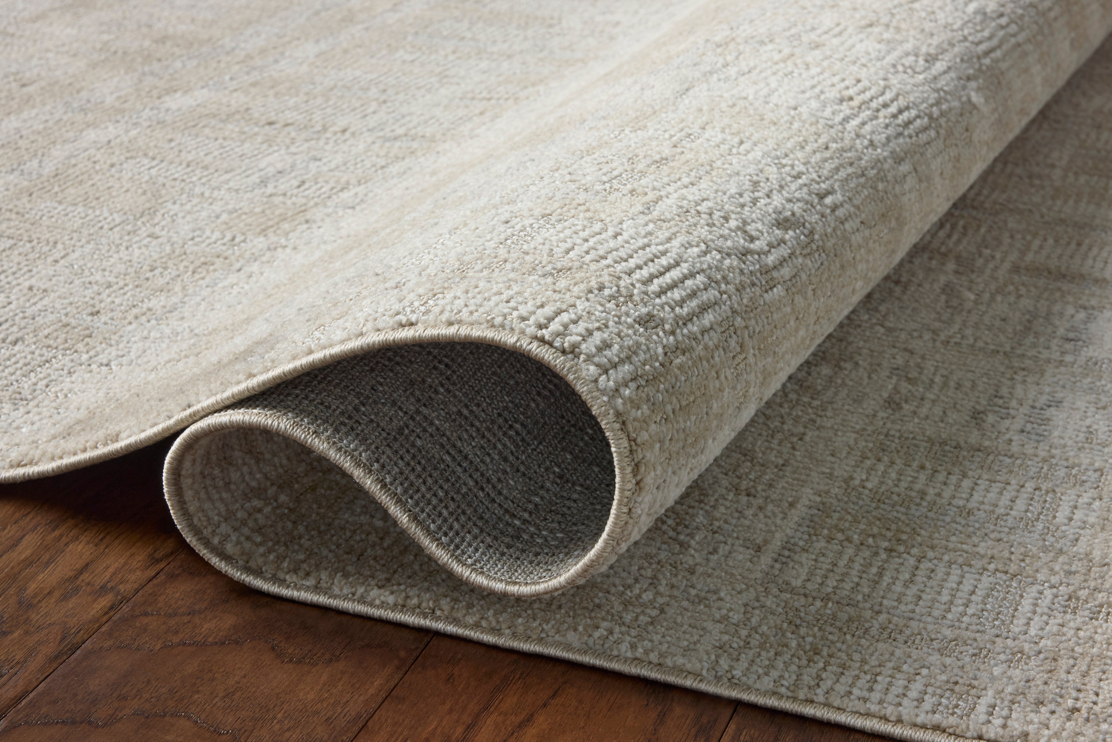 Loloi Roxie Ivory / Natural Rug RUGS - synthetic Loloi 18" x 18"