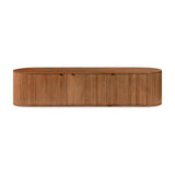 Theo Media Bench FURNITURE - bench Moe's Furniture Brown