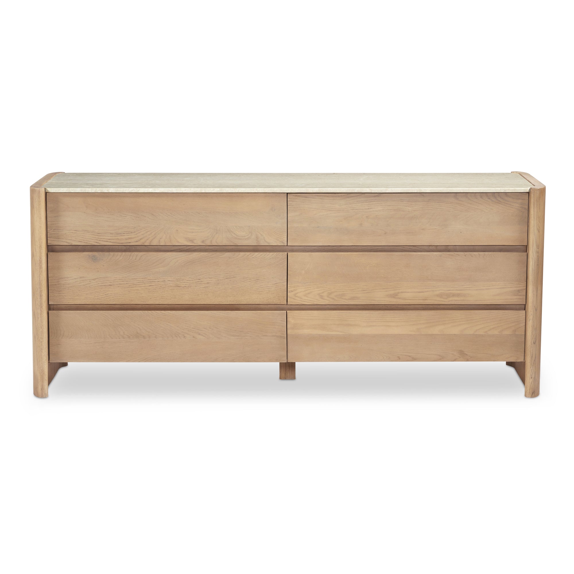 Leeland 6 Drawer Dresser FURNITURE - dresser Moe's Furniture