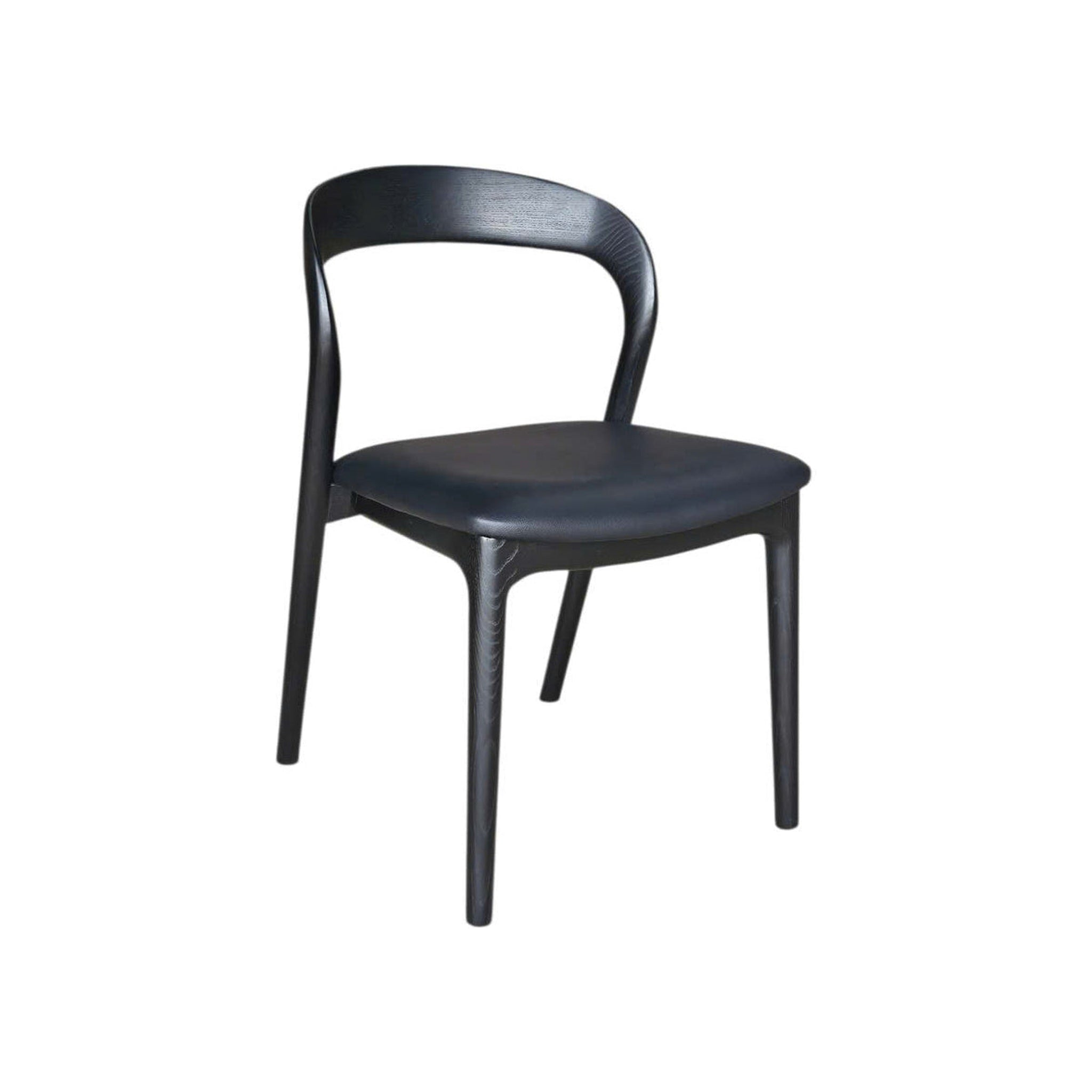 Rondo Dining Chair - set of 2, Black Frame