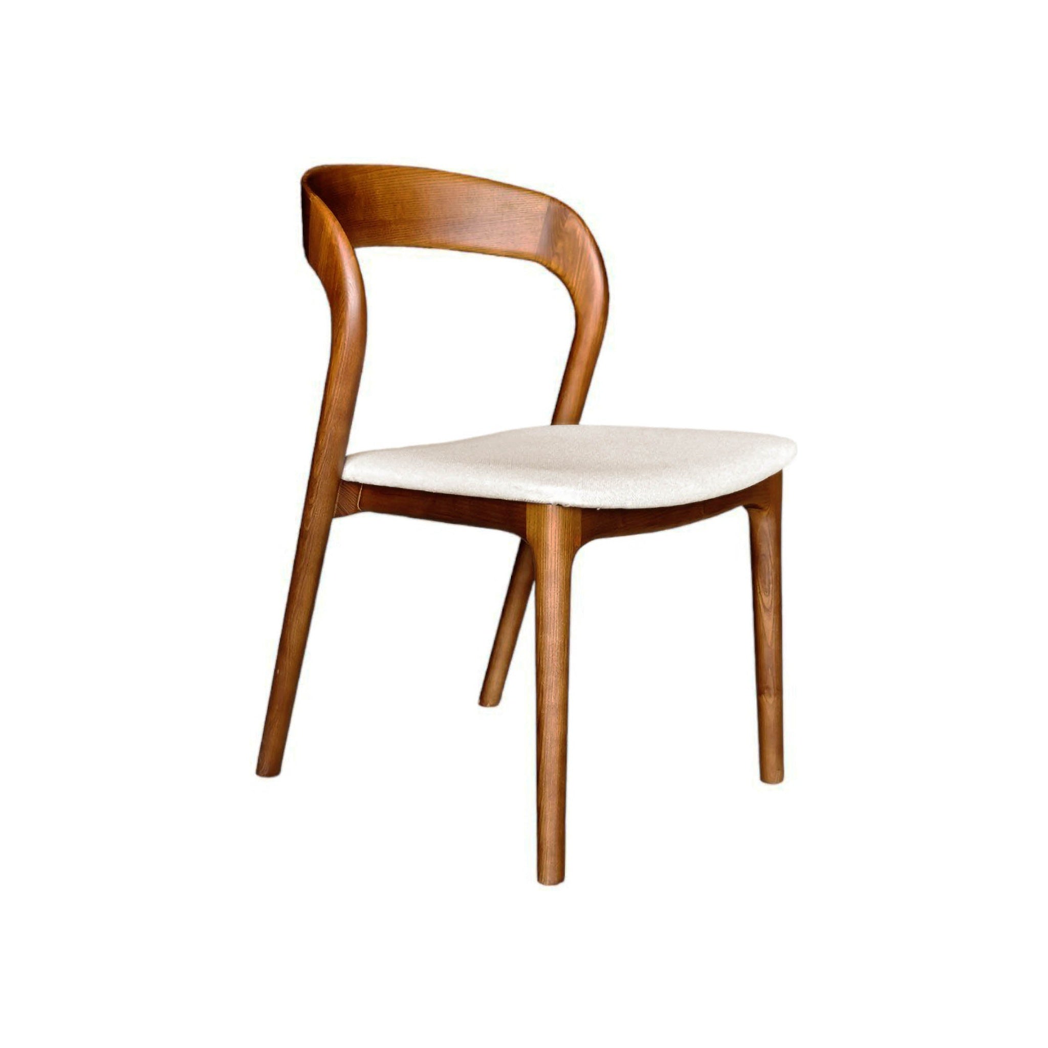 Rondo Dining Chair - set of 2, Walnut
