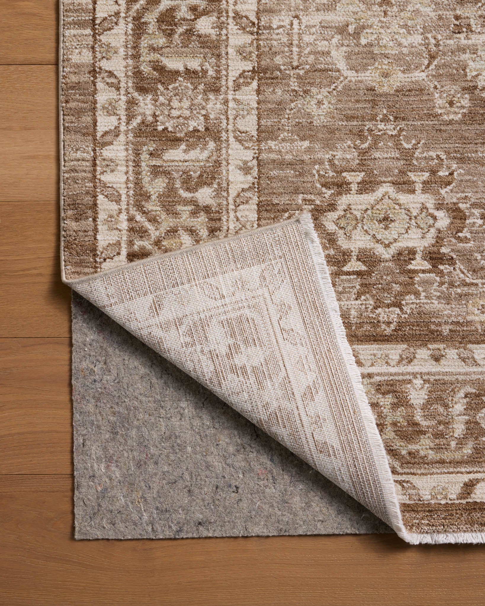 Amber Lewis x Loloi Rutherford Brown / Beige Rug – 12