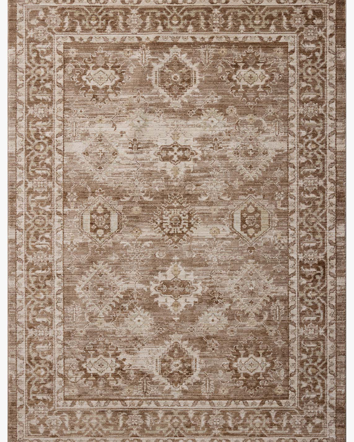 Amber Lewis x Loloi Rutherford Brown / Beige Rug – 7