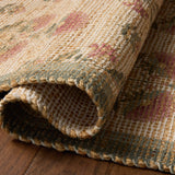 Chris Loves Julia x Loloi Rue Sage / Blush Rug RUGS - jute Loloi