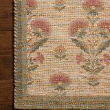 Chris Loves Julia x Loloi Rue Sage / Blush Rug RUGS - jute Loloi