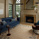 Chris Loves Julia x Loloi Rue Natural / Denim Rug RUGS - jute Loloi