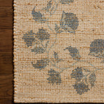 Chris Loves Julia x Loloi Rue Natural / Denim Rug RUGS - jute Loloi