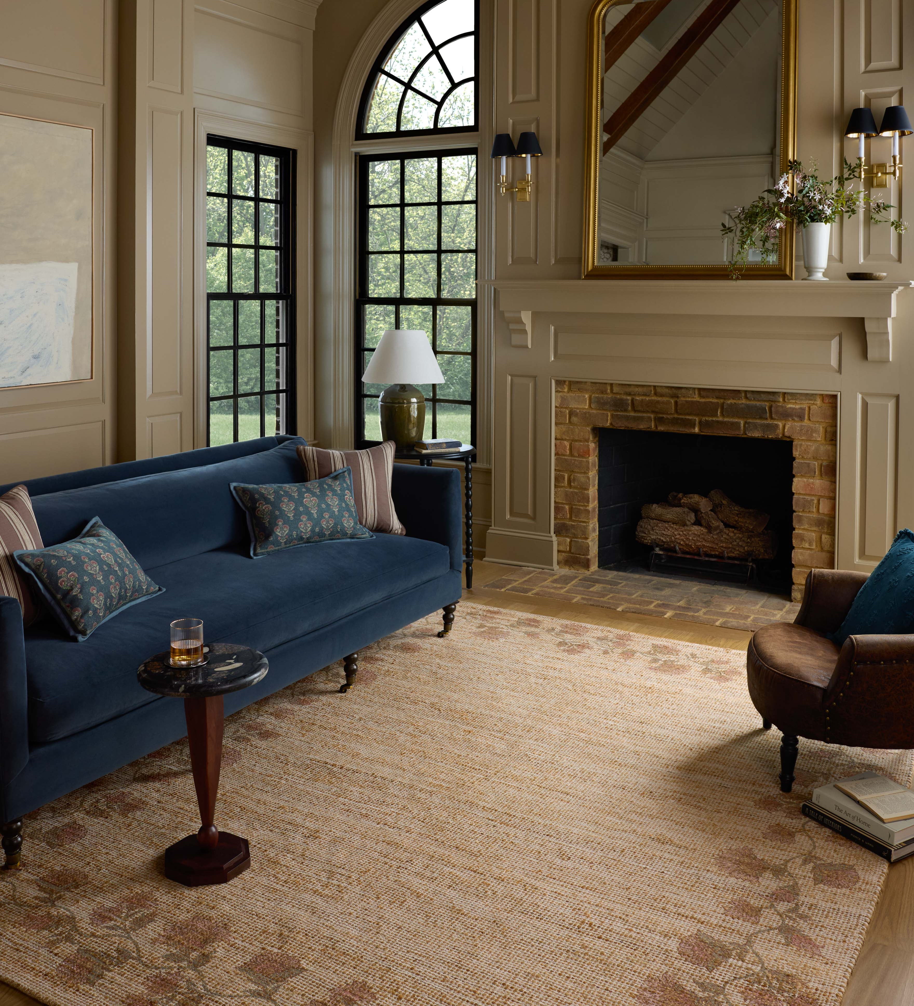 Chris Loves Julia x Loloi Rue Natural / Multi Rug – view 2