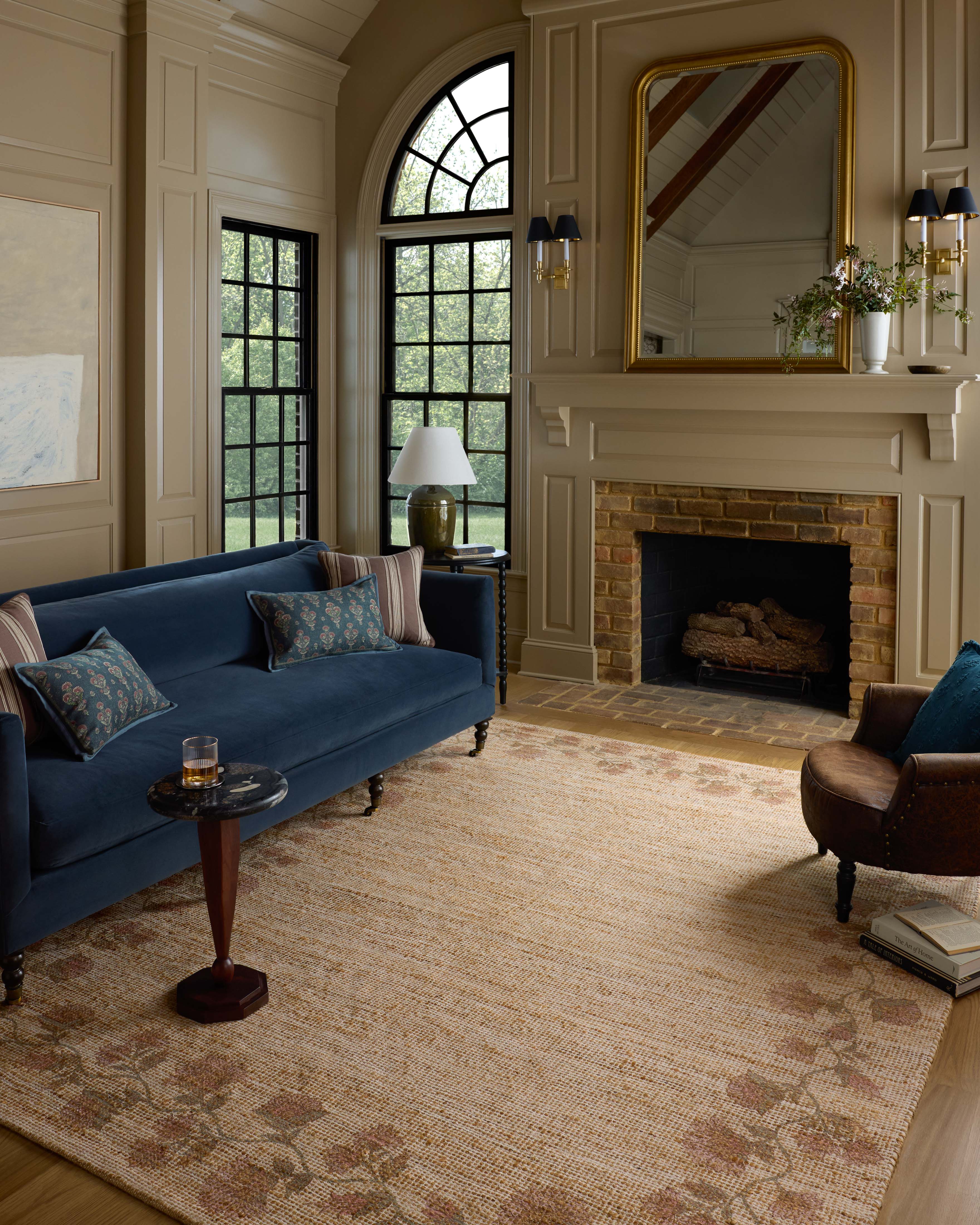 Chris Loves Julia x Loloi Rue Natural / Multi Rug RUGS - jute Loloi