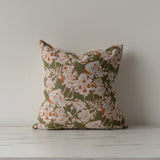Chris Loves Julia x Loloi Matilda Olive/Orange Pillow 3 - PILLOWS - essentials - cool Loloi