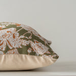 Chris Loves Julia x Loloi Matilda Olive/Orange Pillow 3 - PILLOWS - essentials - cool Loloi