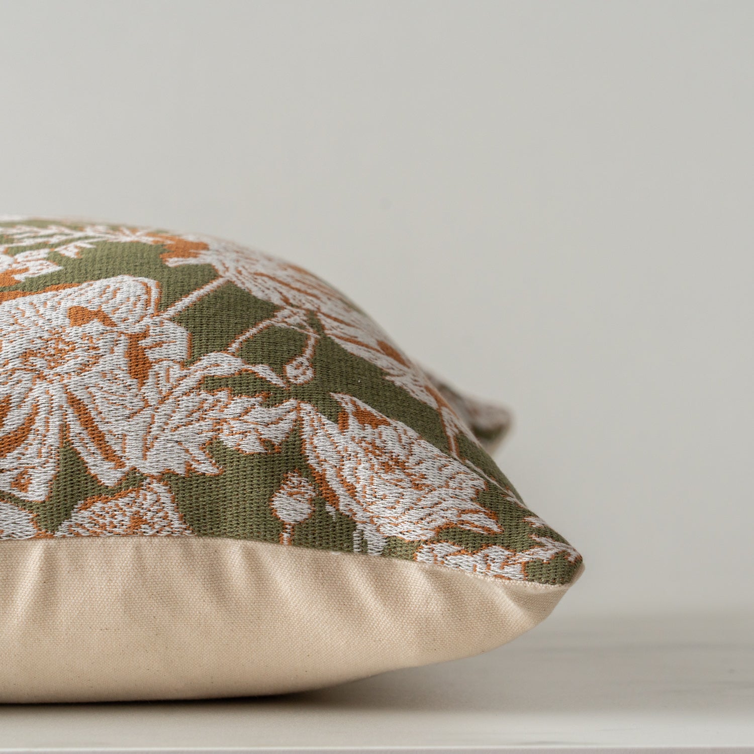 Chris Loves Julia x Loloi Matilda Olive/Orange Pillow 3 - PILLOWS - essentials - cool Loloi