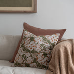 Chris Loves Julia x Loloi Matilda Olive/Orange Pillow 3 - PILLOWS - essentials - cool Loloi