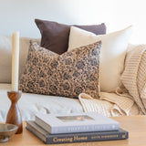 Agnes Block Print Pillow Cover