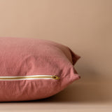 Rosewood Linen Pillow Cover 2 - PILLOWS - Linen - warm Rug & Weave Pillows