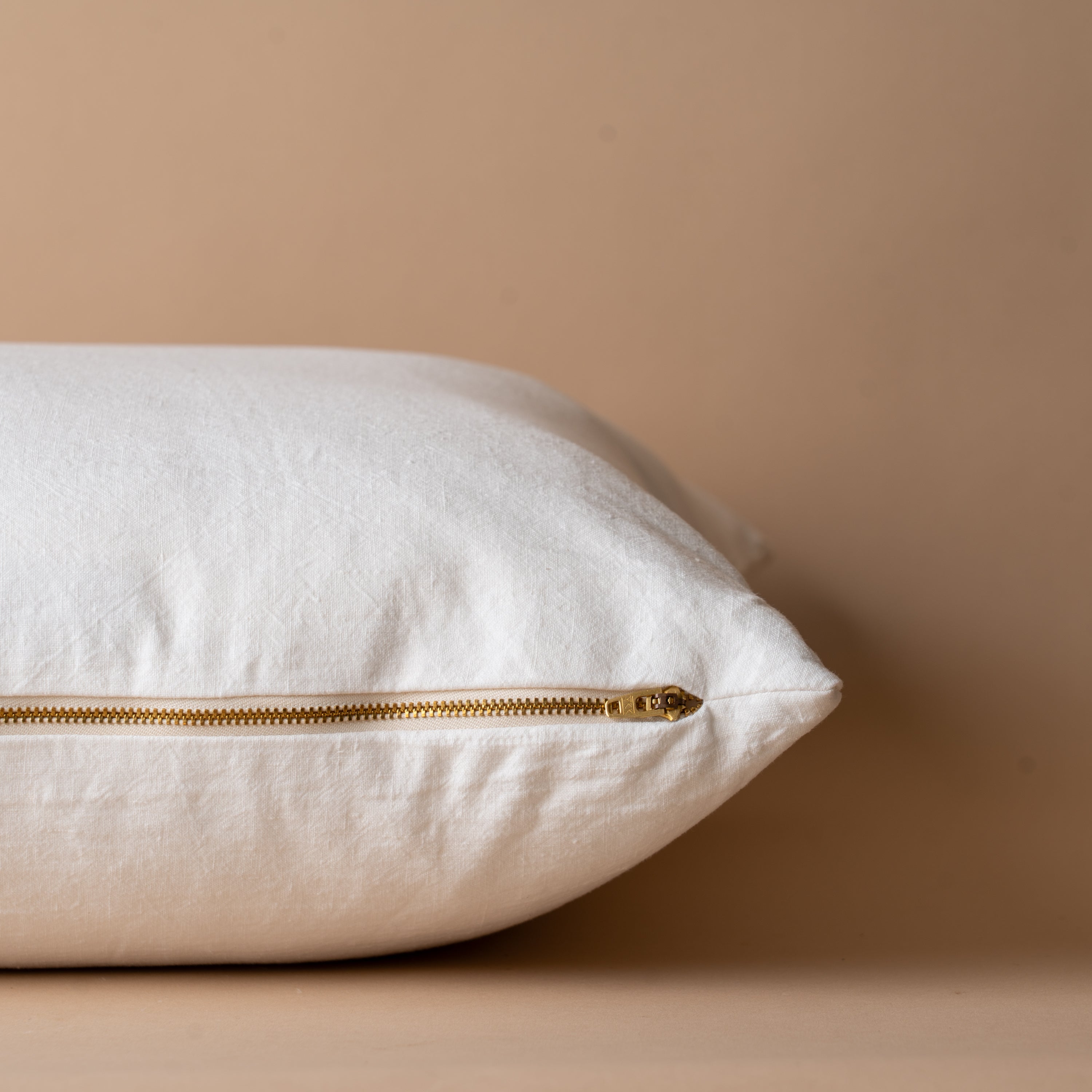 Ivory Linen Pillow Cover 1 - PILLOWS - linen - neutral Rug & Weave Pillows