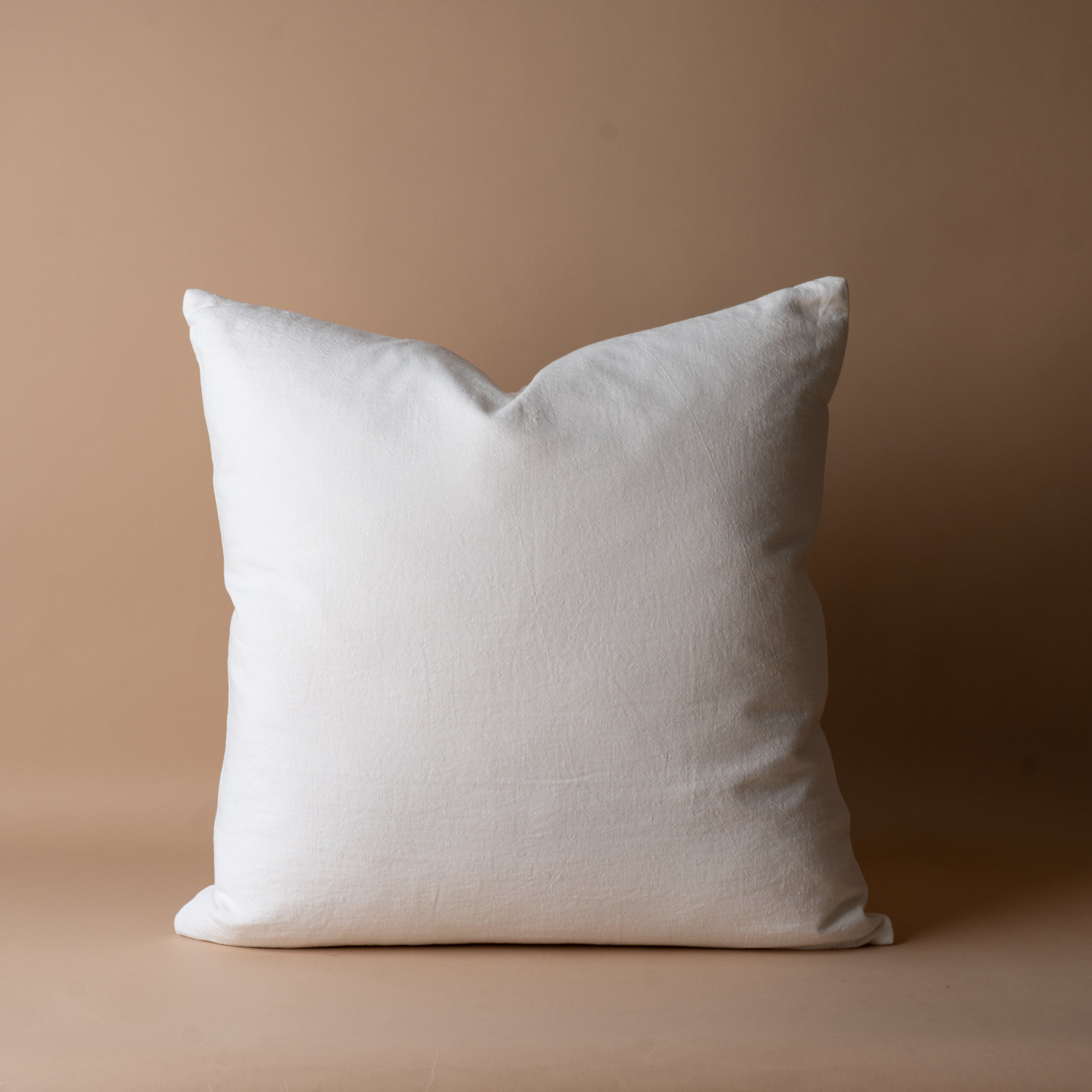 Ivory Linen Pillow Cover 1 - PILLOWS - linen - neutral Rug & Weave Pillows