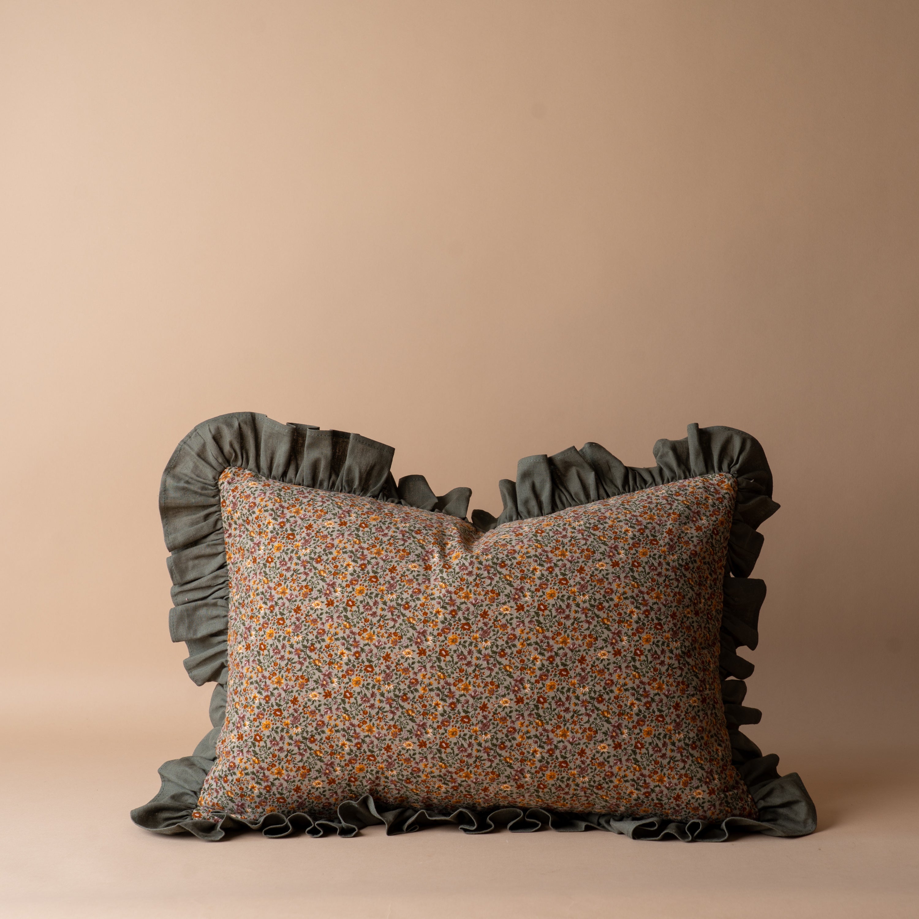 Hana Ruffle Pillow Cover 2 - PILLOWS - essentials - warm Rug & Weave Pillows