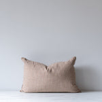 Arthur Gingham Pillow Cover 1 - PILLOWS - linen - neutral Rug & Weave Pillows