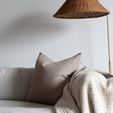 Arthur Gingham Pillow Cover 1 - PILLOWS - linen - neutral Rug & Weave Pillows