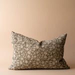 Olivia Block Print Pillow Cover 1 - PILLOWS - Block print - neutral ORNA HOUSE
