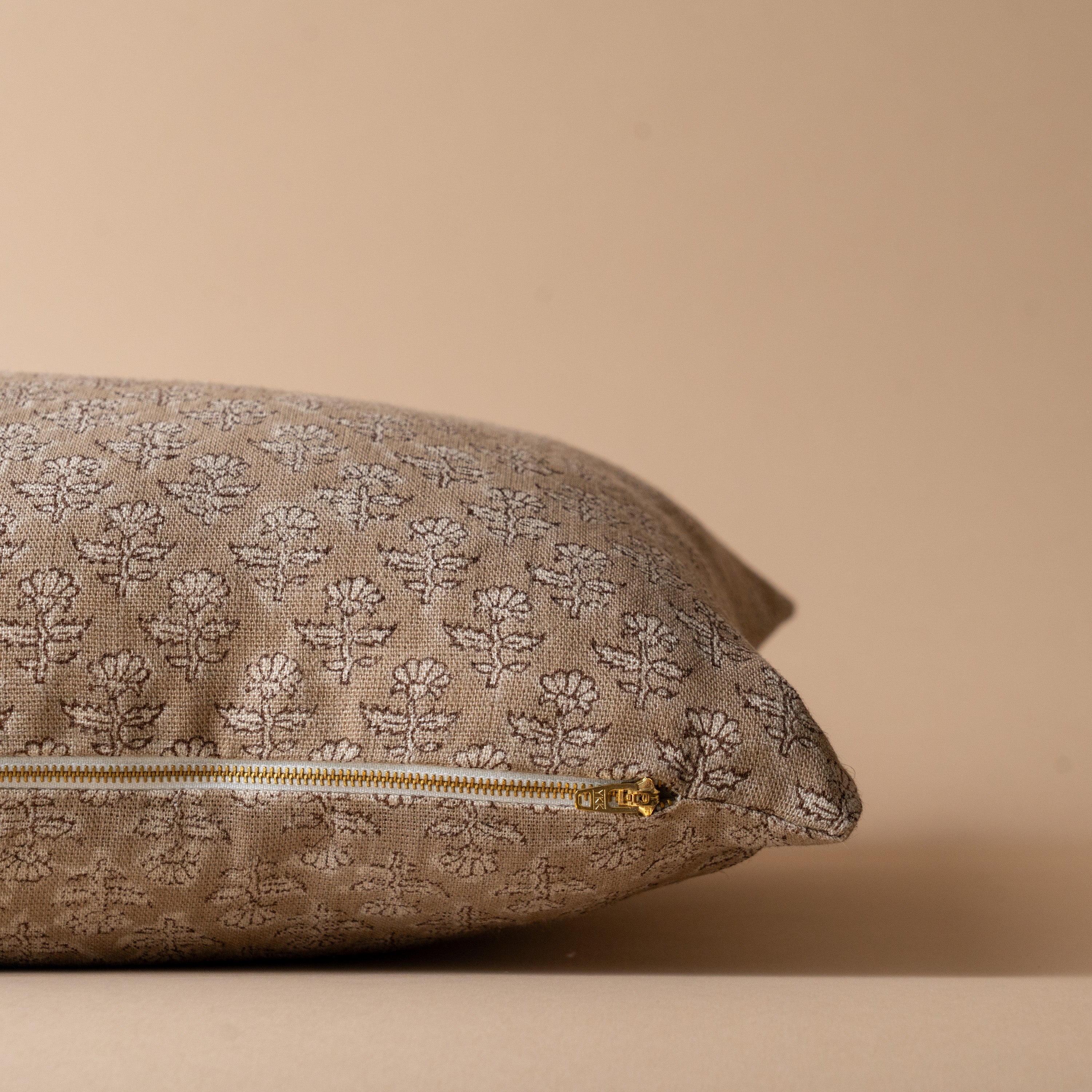Samson Block Print Pillow Cover 2 - PILLOWS - Block print - warm ORNA HOUSE