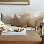 Samson Block Print Pillow Cover 2 - PILLOWS - Block print - warm ORNA HOUSE