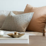 Mila Block Print Pillow Cover 3 - PILLOWS - Block print - cool ORNA HOUSE