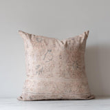 Amber Lewis x Loloi Celestia Natural Blue Pillow Cover