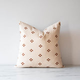 Double Sided Terracotta Dots Pillow Cover