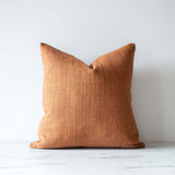 Double Sided Terracotta Thai Woven Pillow Cover