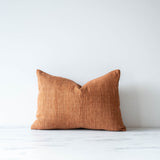 Double Sided Terracotta Thai Woven Pillow Cover