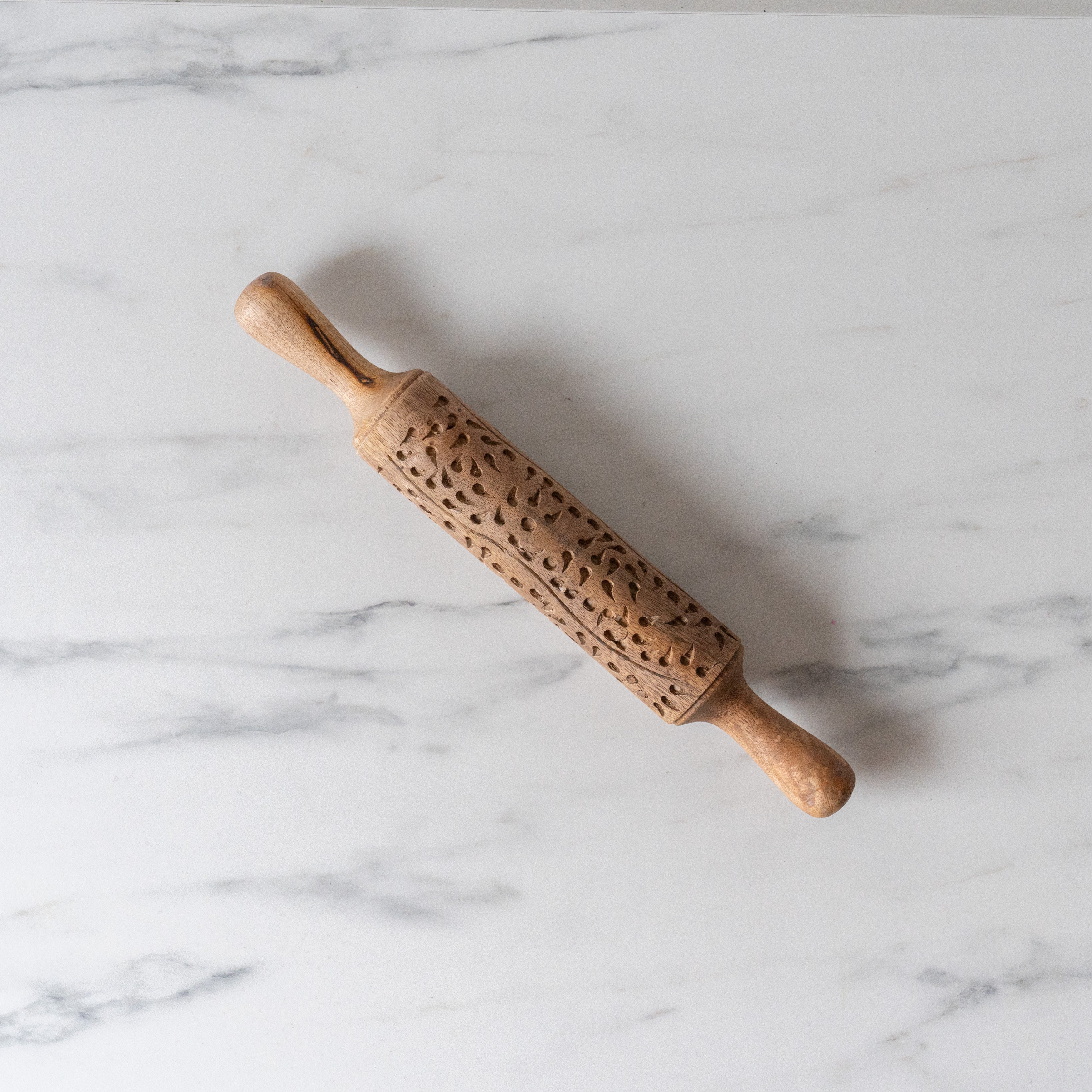 Hand-Carved Decorative Rolling Pins rolling pin Creative Co-op (DYA) Vine Carving