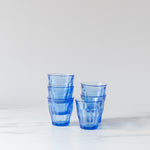 Rug & Weave - Short Ocean Blue Picardie Glass Tumbler