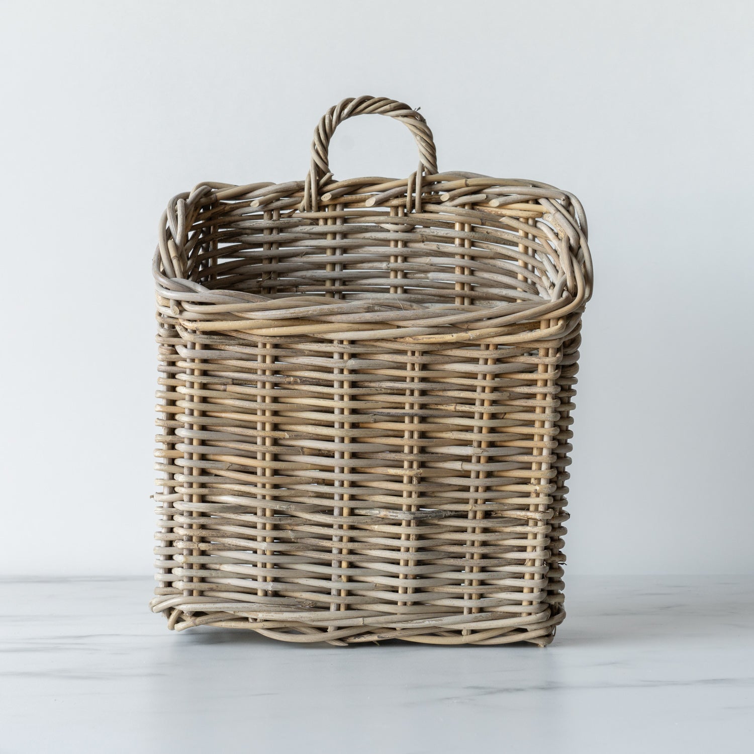 Natural Rattan Wall Basket basket Bacon Basketware (Faire)