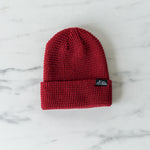 Muttonhead Waffle Toque - Burgundy accessory Muttonhead (Faire)