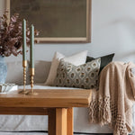 PRE ORDER - Noreen Block Print Pillow Cover 1-PILLOWS - block print - warm Rug & Weave Pillows