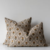 PRE ORDER - Noreen Block Print Pillow Cover 1-PILLOWS - block print - warm Rug & Weave Pillows