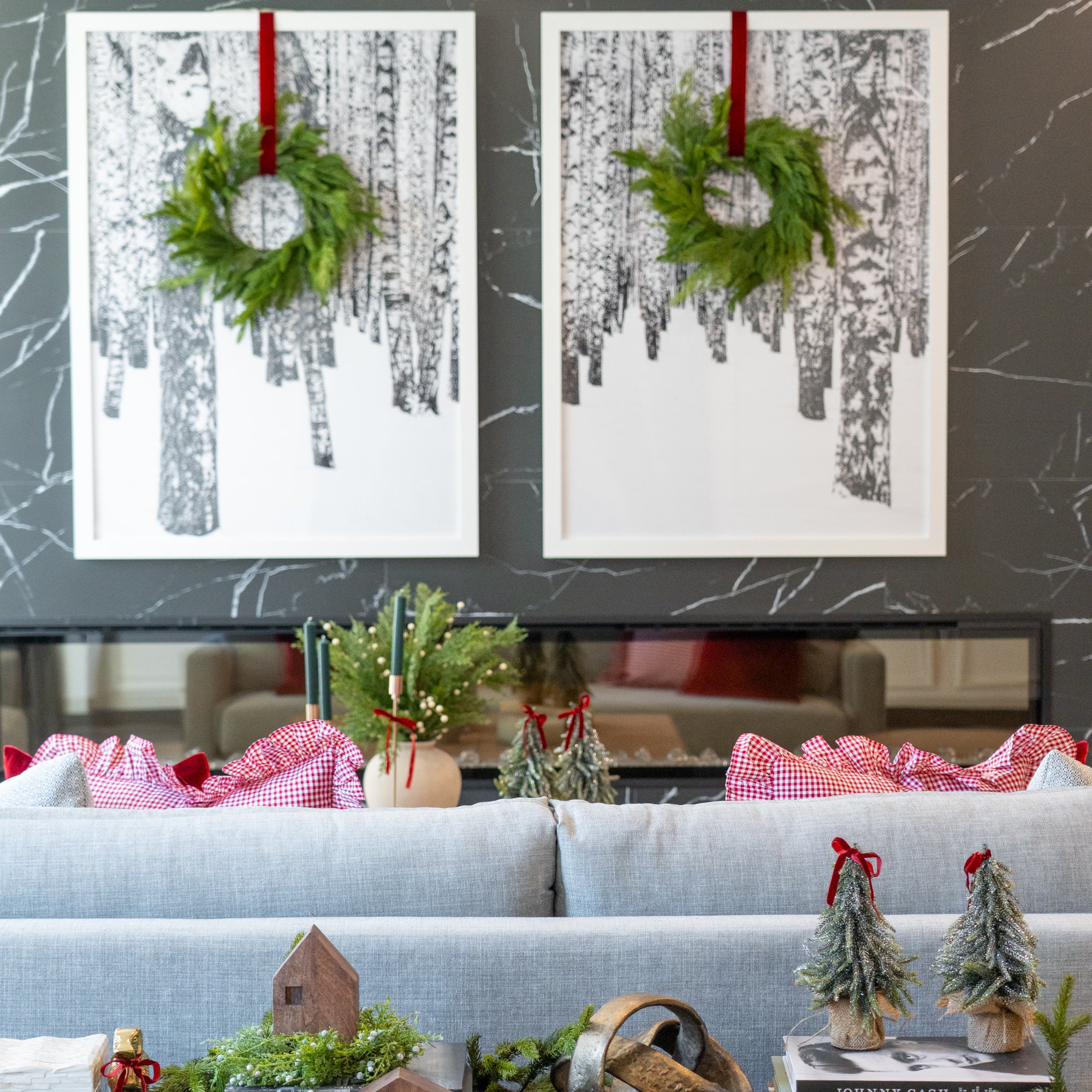 Faux Spruce Garland CHRISTMAS 2025 Tri W Imports