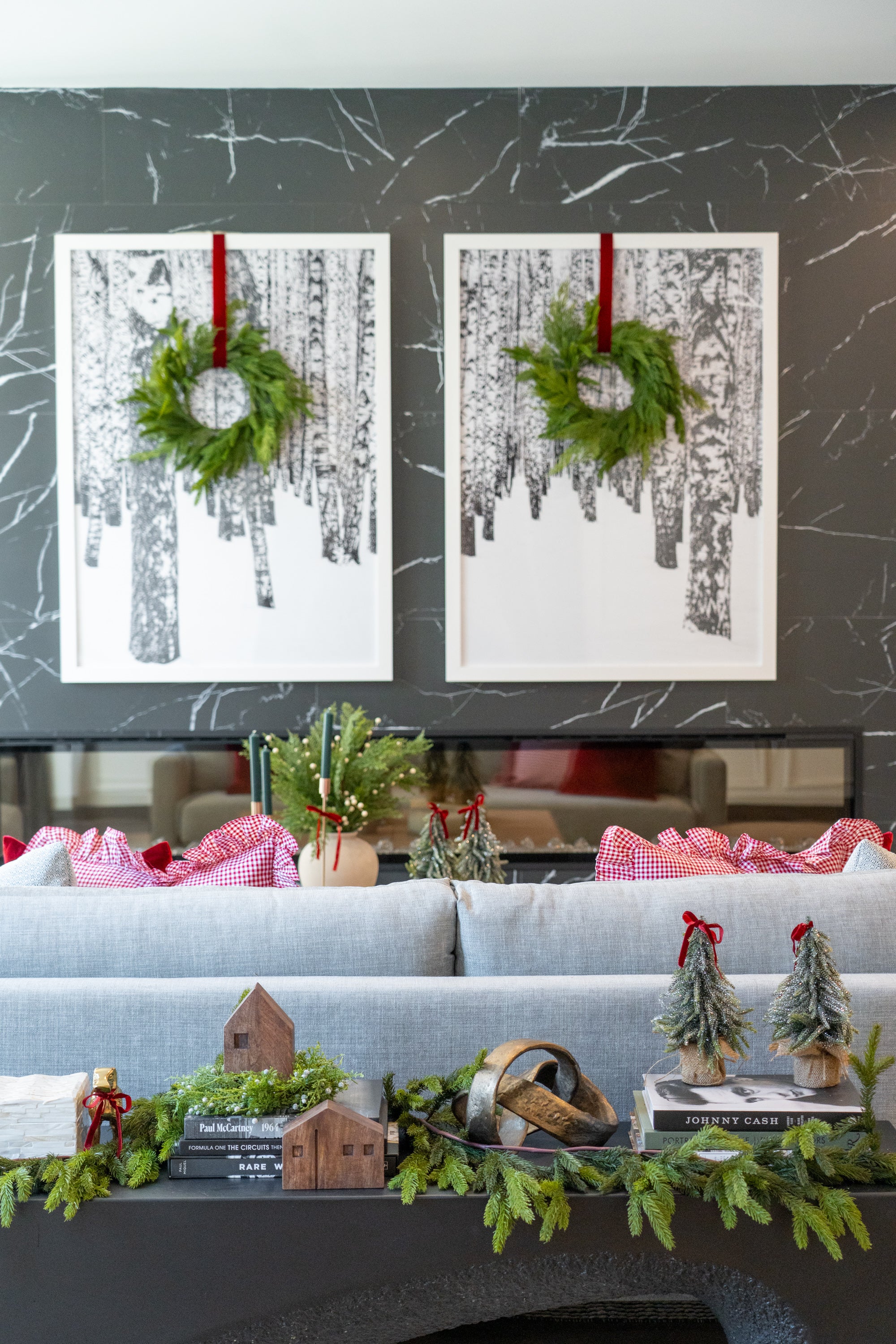 Faux Spruce Garland CHRISTMAS 2025 Tri W Imports