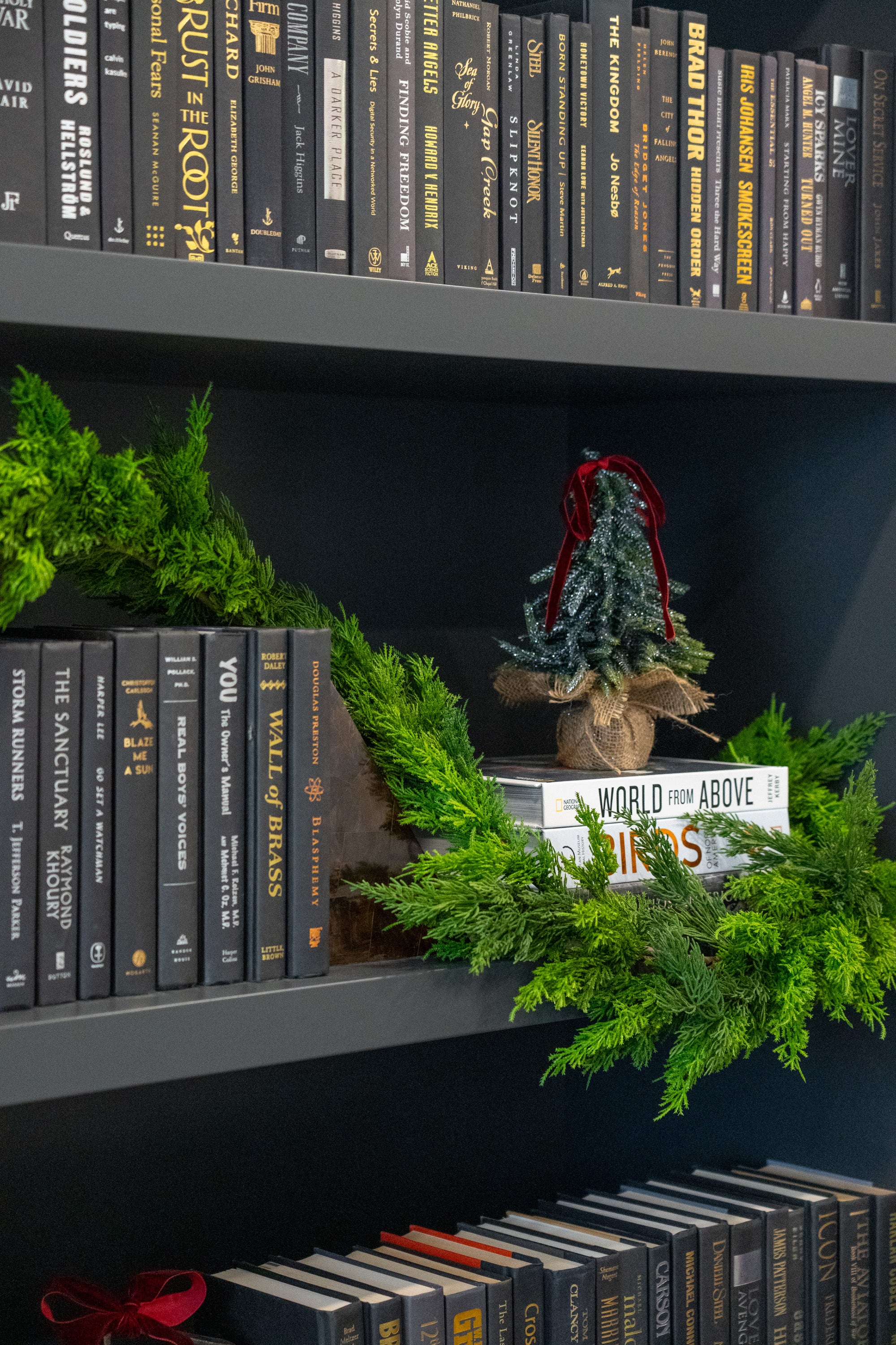 Faux Juniper & Cypress Garland CHRISTMAS 2026 Tri W Imports
