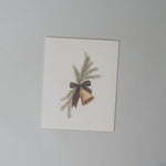 Holiday Bell Vintage Art Print ARTWORK - print Pink Lemon Decor (Faire)